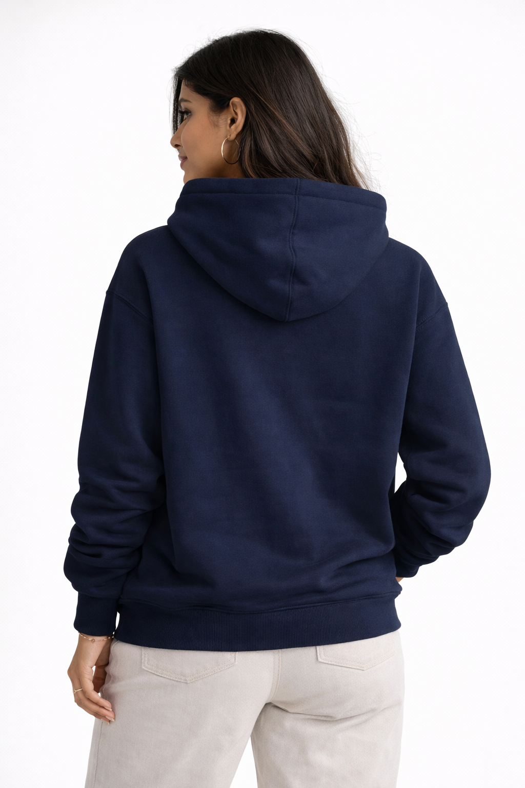 Navy Blue Unisex Oversized Hoodie