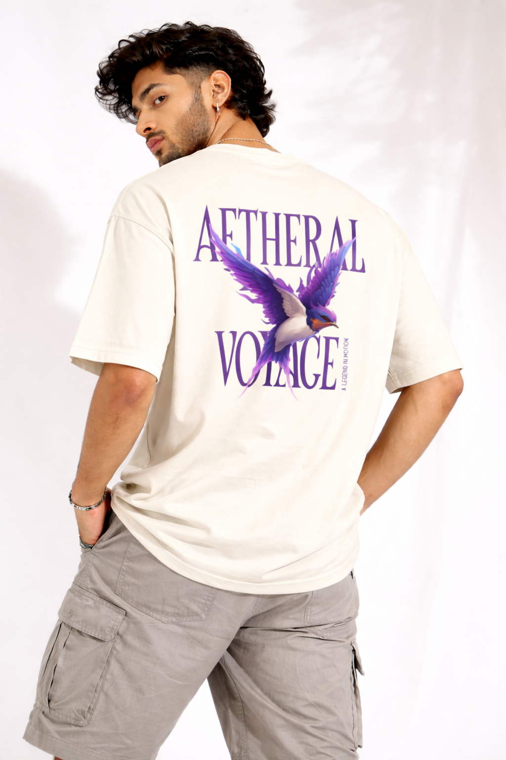 Aetherial Voyage – Limited Edition Oversized Unisex T-Shirt
