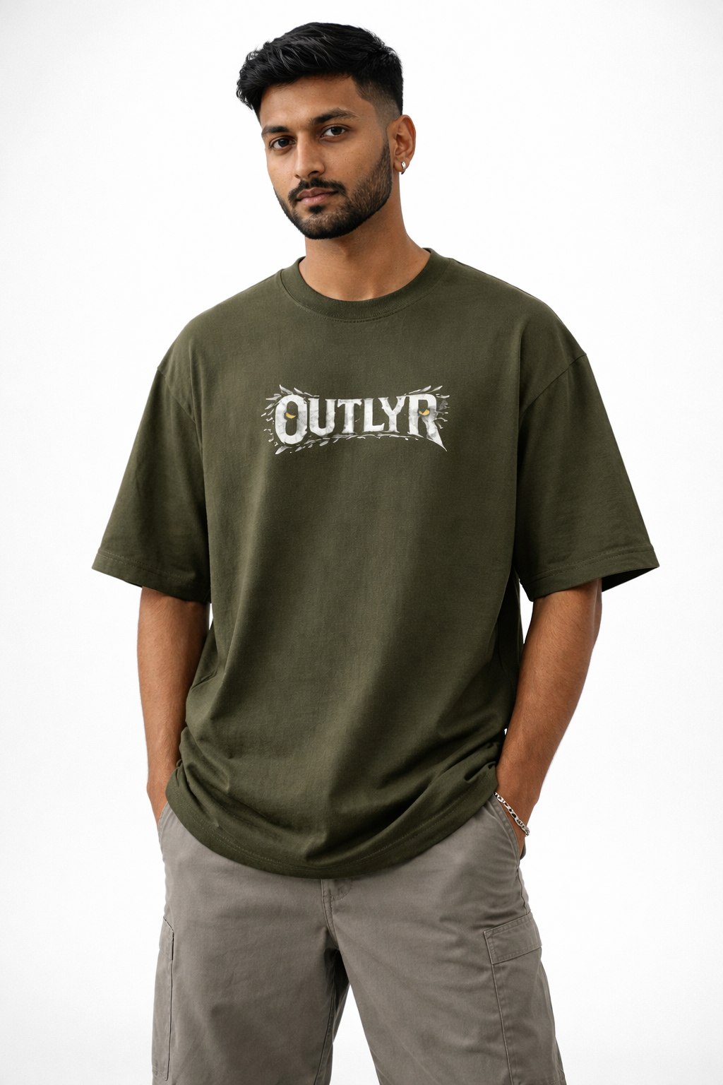 Graphical WOLF- Oversized Unisex T-Shirt