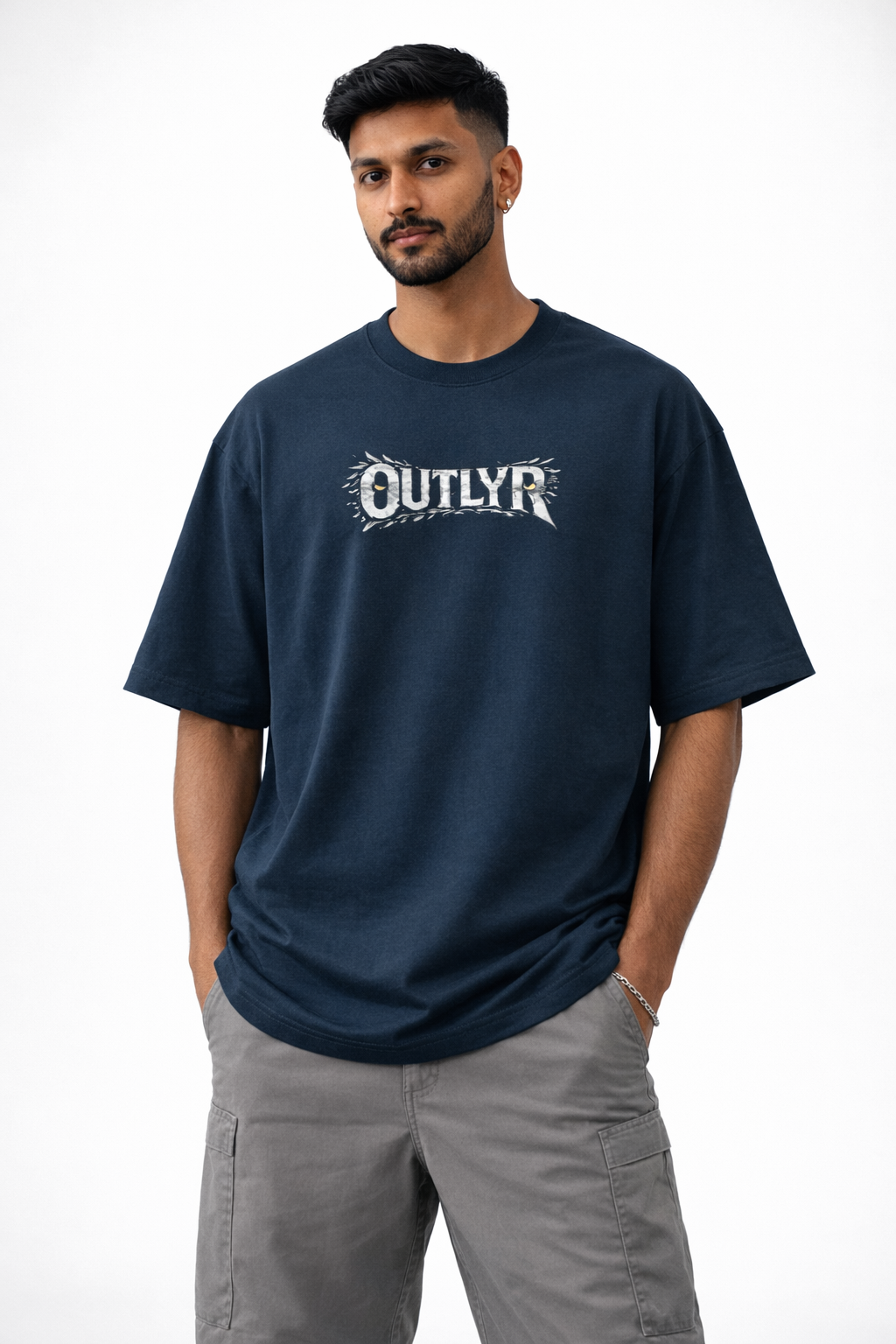 Graphical WOLF- Oversized Unisex T-Shirt