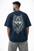 Graphical WOLF- Oversized Unisex T-Shirt