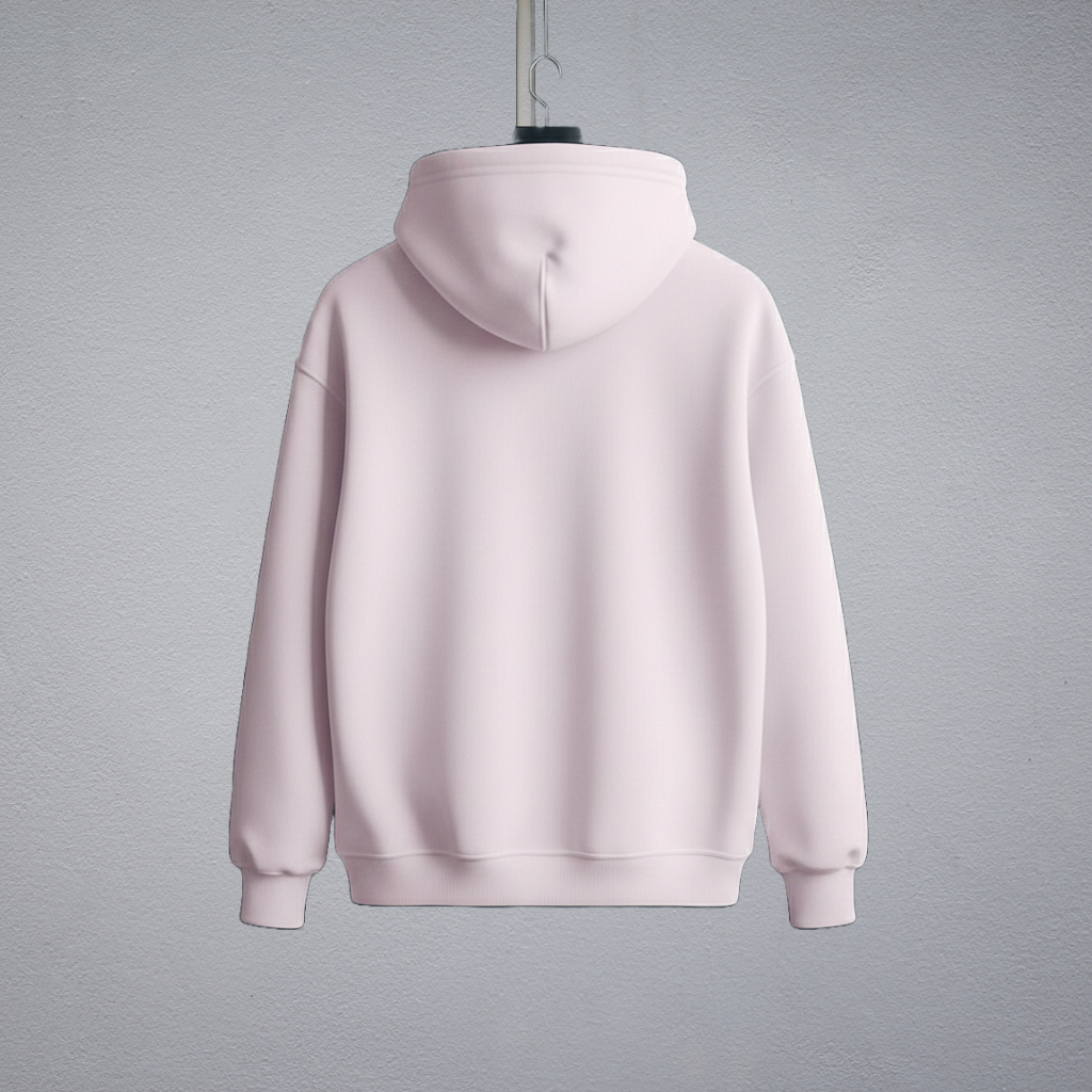Light Baby Pink Unisex Oversized Hoodie