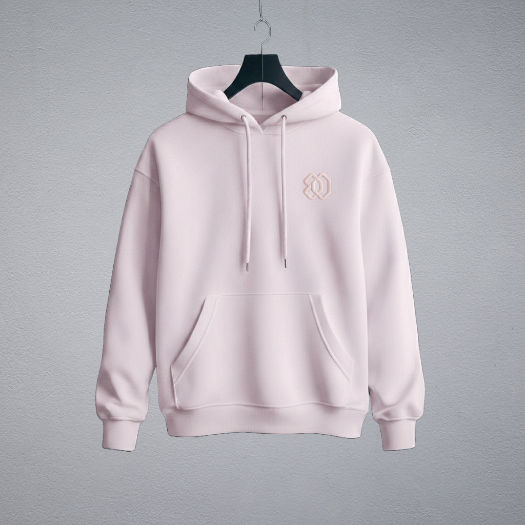 Light Baby Pink Unisex Oversized Hoodie