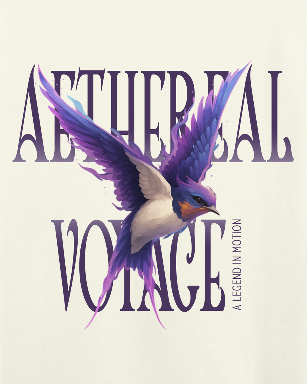 Aetherial Voyage – Limited Edition Oversized Unisex T-Shirt