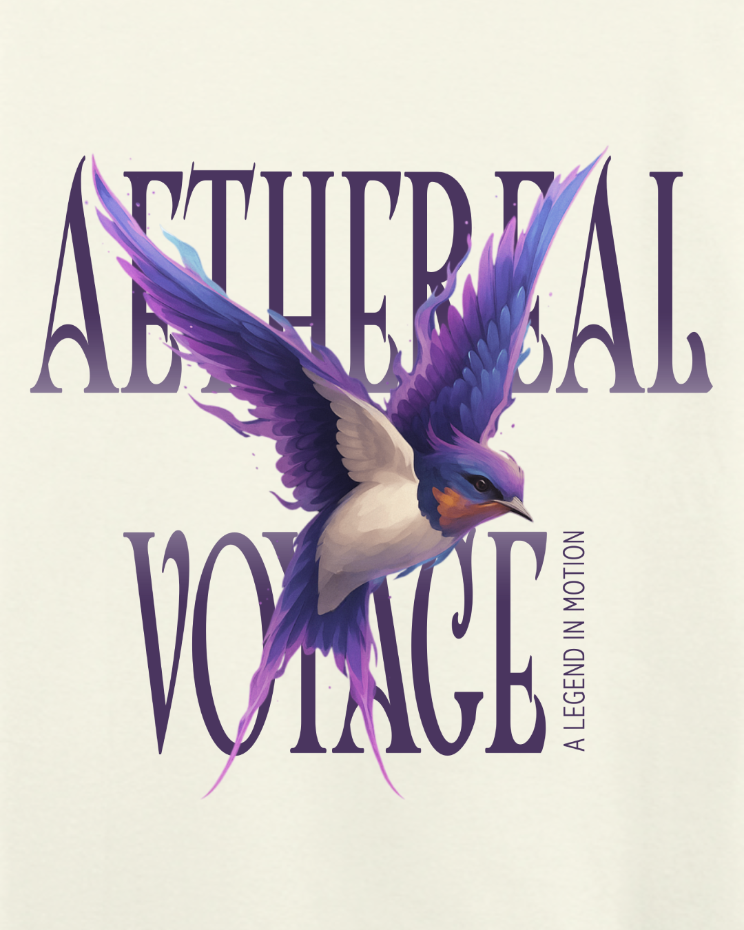 Aetherial Voyage – Limited Edition Oversized Unisex T-Shirt