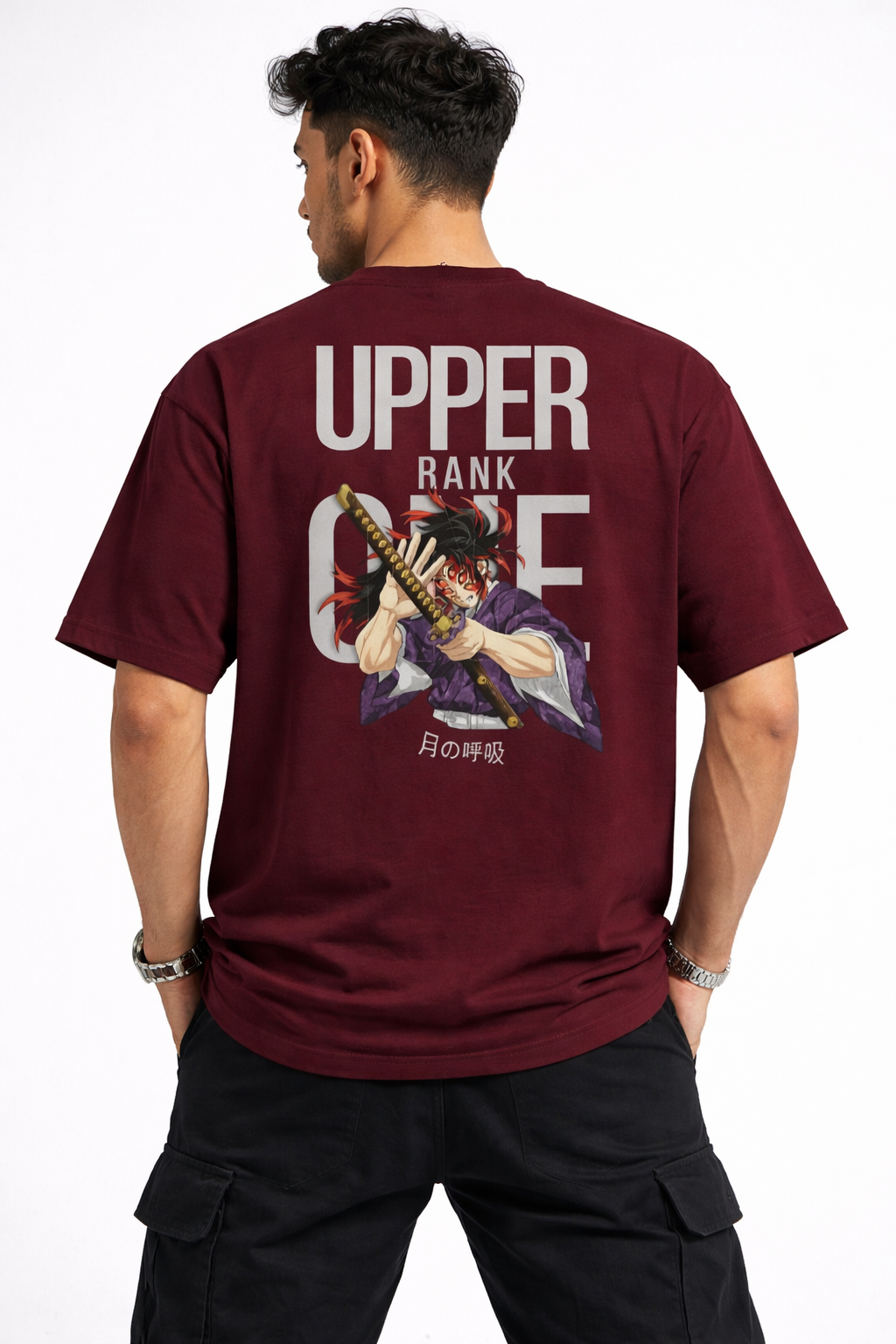 Upper Rank One – Premium Anime Inspired Oversized Tee (Unisex)