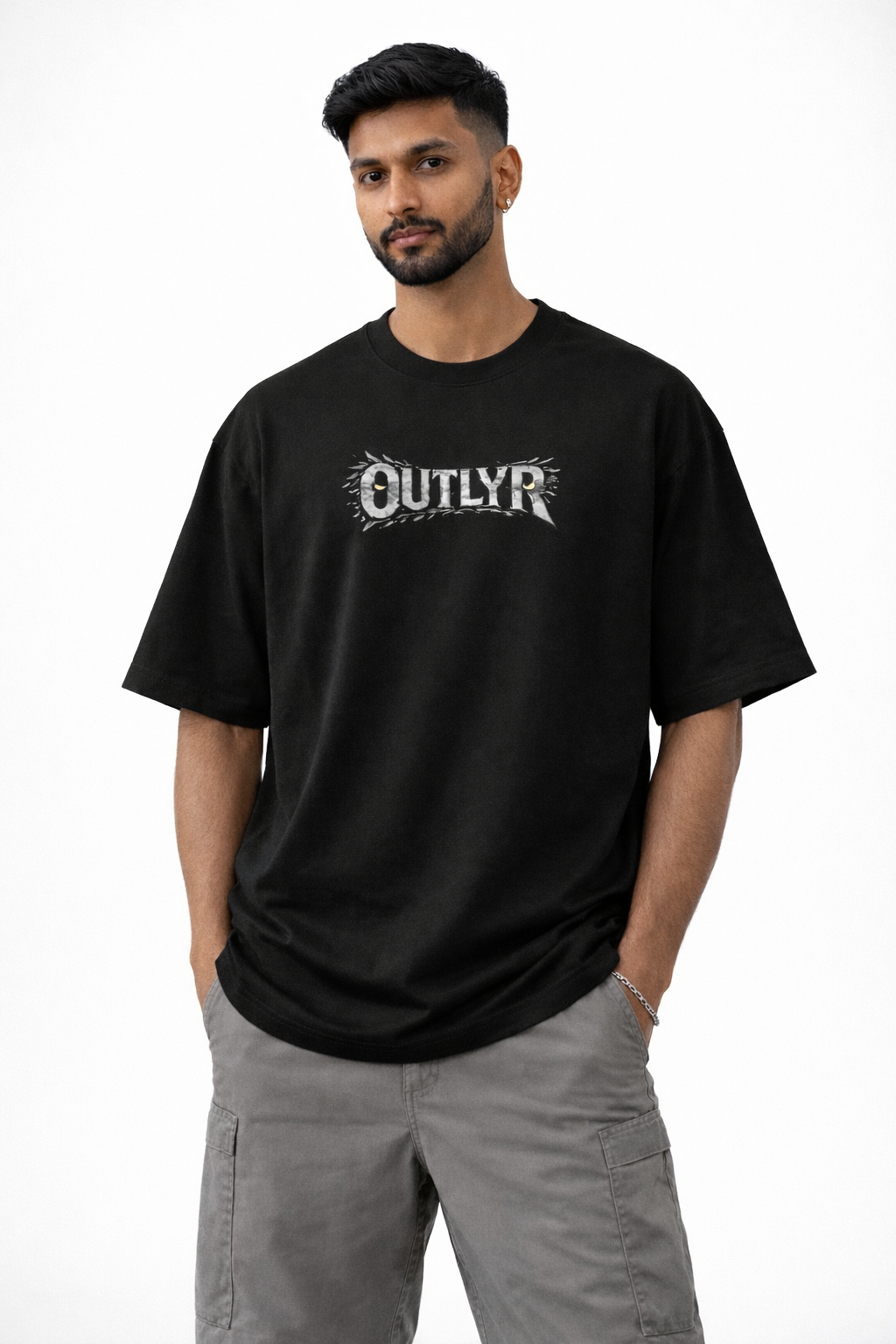 Graphical WOLF- Oversized Unisex T-Shirt